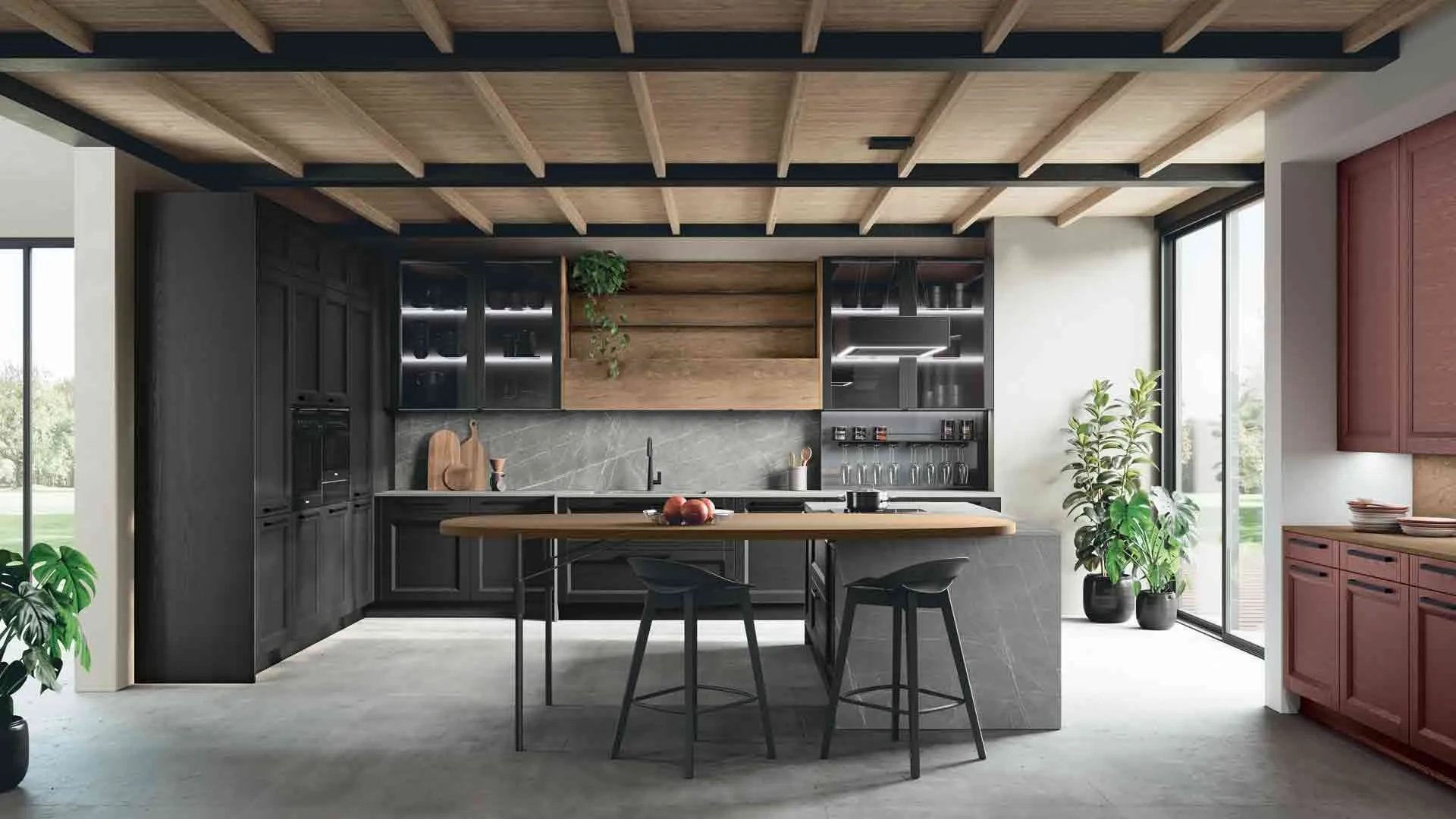 Stosa Beverly La cucina inedita e trasformista