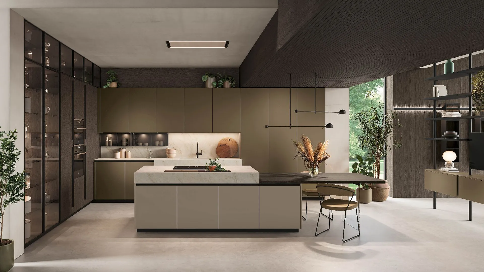 La sintesi tra design, materiali di pregio e tecnologia