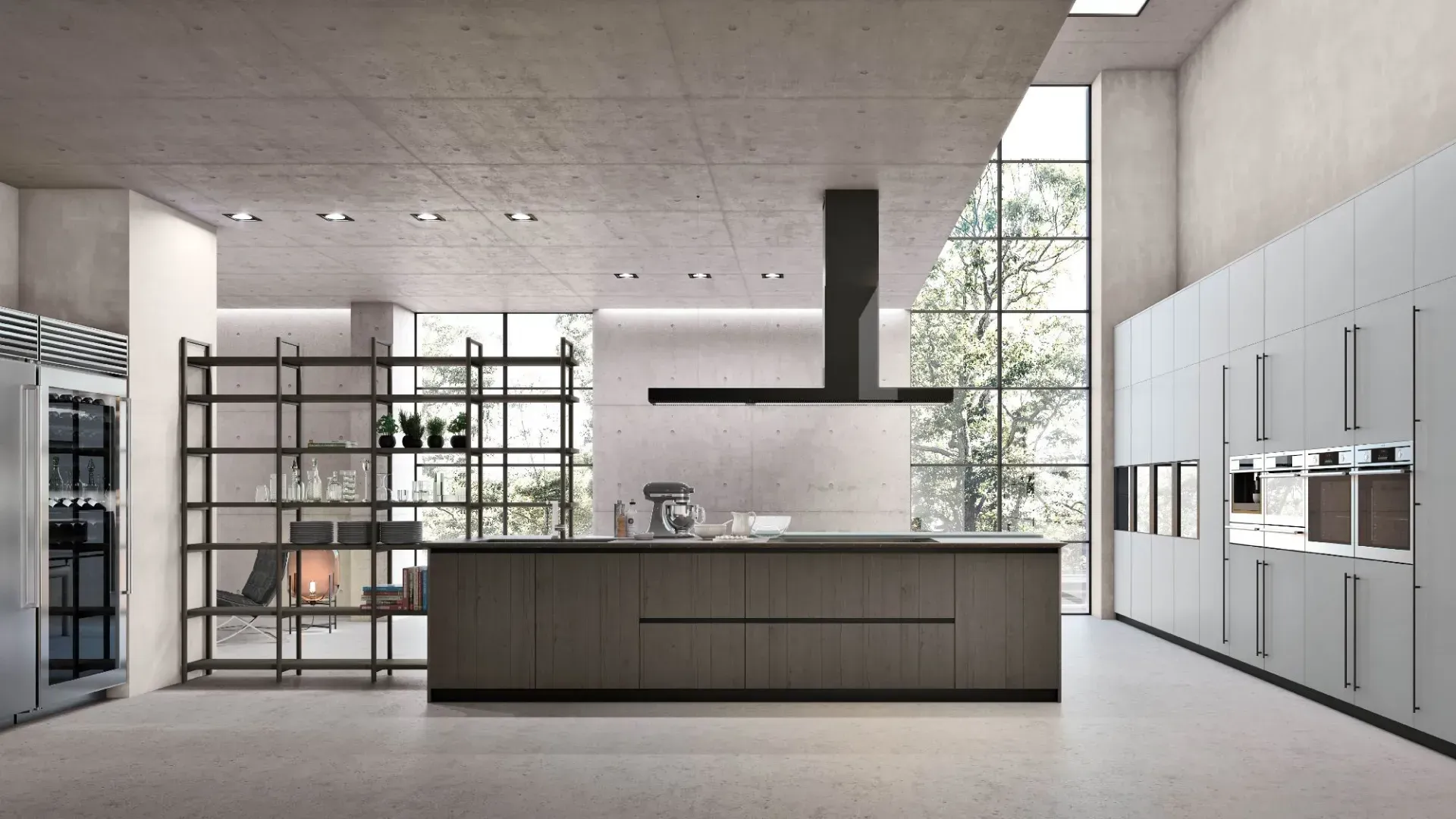  Cucina Natural di Stosa in rovere dogato