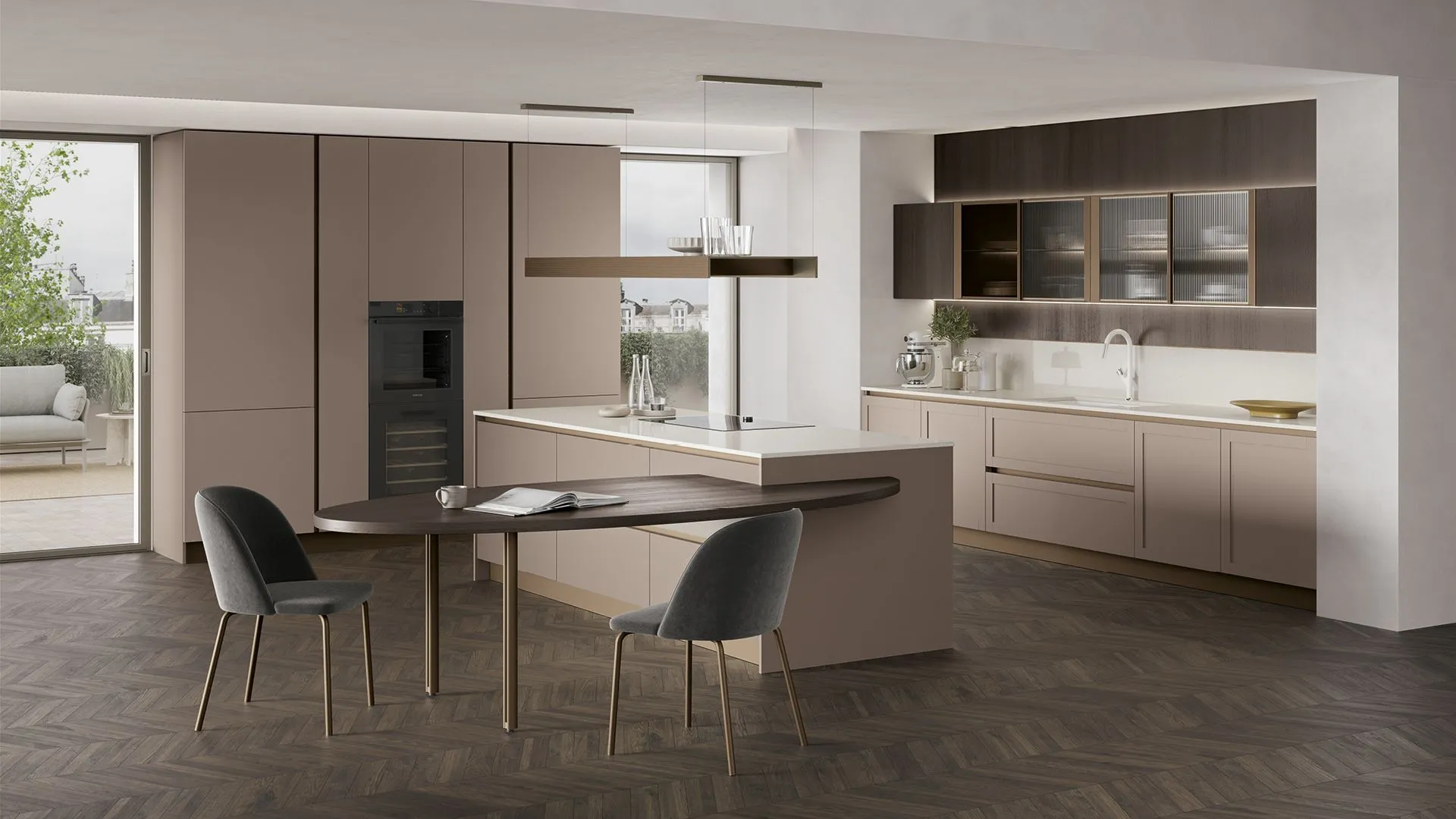 Infinity 02 Rovere Conero, Ginseng, top Ecotone Lasa